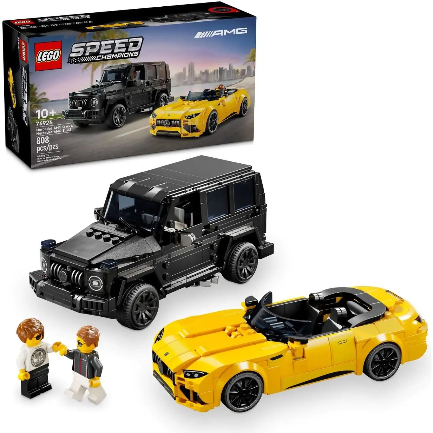 Promoting emotional regulation LEGO76924 LEGO SPEED CHAMPIONS MERCEDES-AMG G 63 & MERCEDES-AMG SL 63