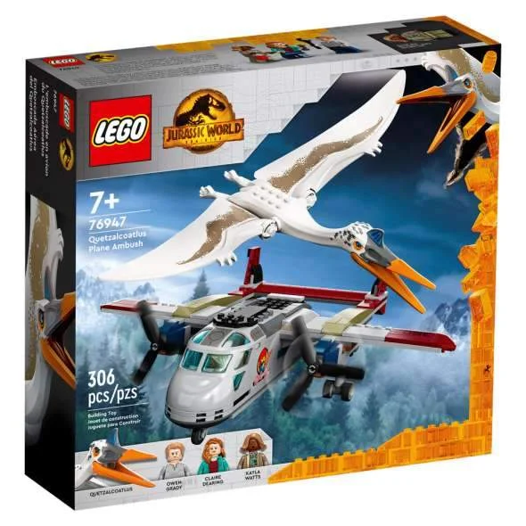 Finely detailed LEGO structures76947 LEGO JURASSIC WORLD QUETZALCOATLUS