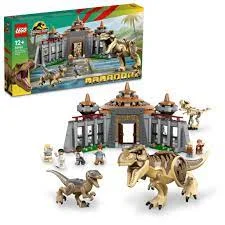 Beautifully crafted LEGO sculptures76961 LEGO JURASSIC WORLD Visitor Center: T. rex & Raptor Attack Beautifully crafted LEGO sculptures76961 LEGO JURASSIC WORLD Visitor Center: T. rex & Raptor Attack