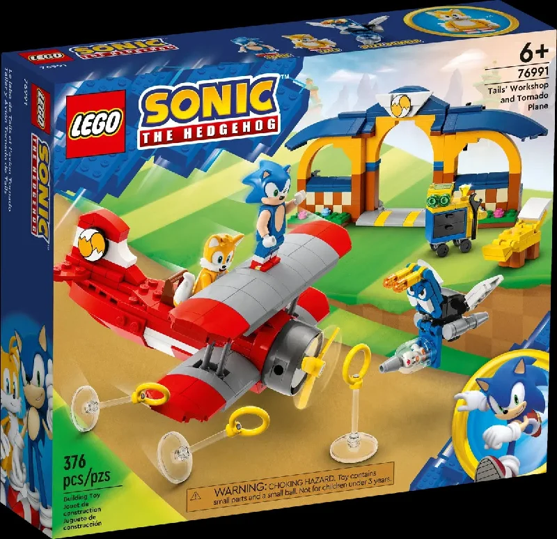 Intricate and intricate LEGO designs76991 LEGO SONIC THE HEDGEHOG TAILS WORKSHOP AND TORNADO PLANE Intricate and intricate LEGO designs76991 LEGO SONIC THE HEDGEHOG TAILS WORKSHOP AND TORNADO PLANE