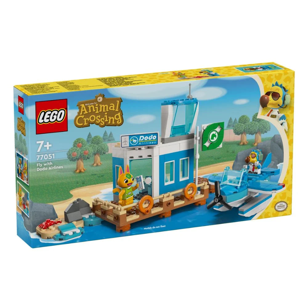 Stimulating and engaging LEGO play77051 LEGO ANIMAL CROSSING Fly with Dodo Airlines
