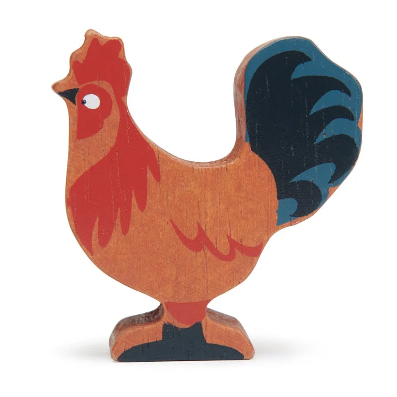child-safe wooden toys                 Wooden Animal | Rooster