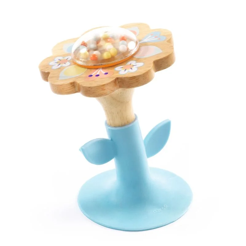 colorful wooden toys for toddlers             Baby Swipi Rattle