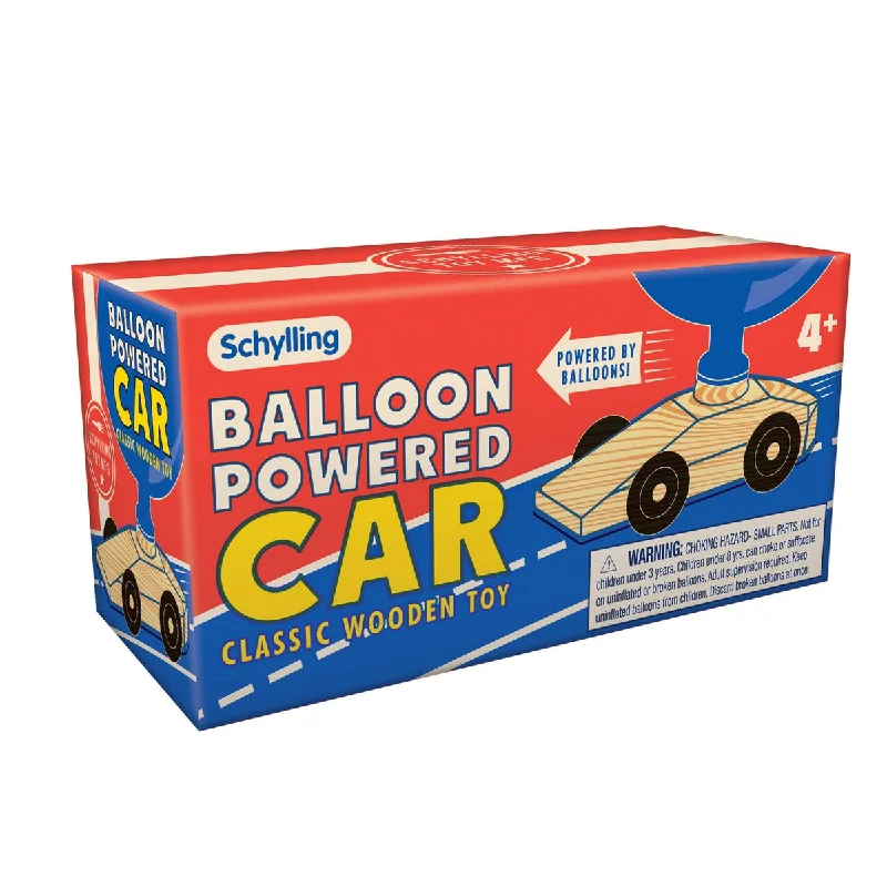 colorful wooden toys for toddlers             balloon powered car