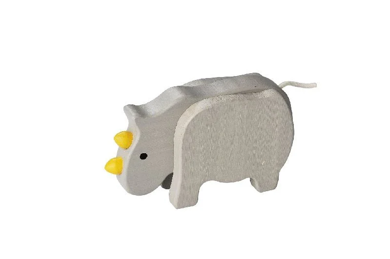robust and durable wooden toys that are built to last                   Bamboo Rhineoceros