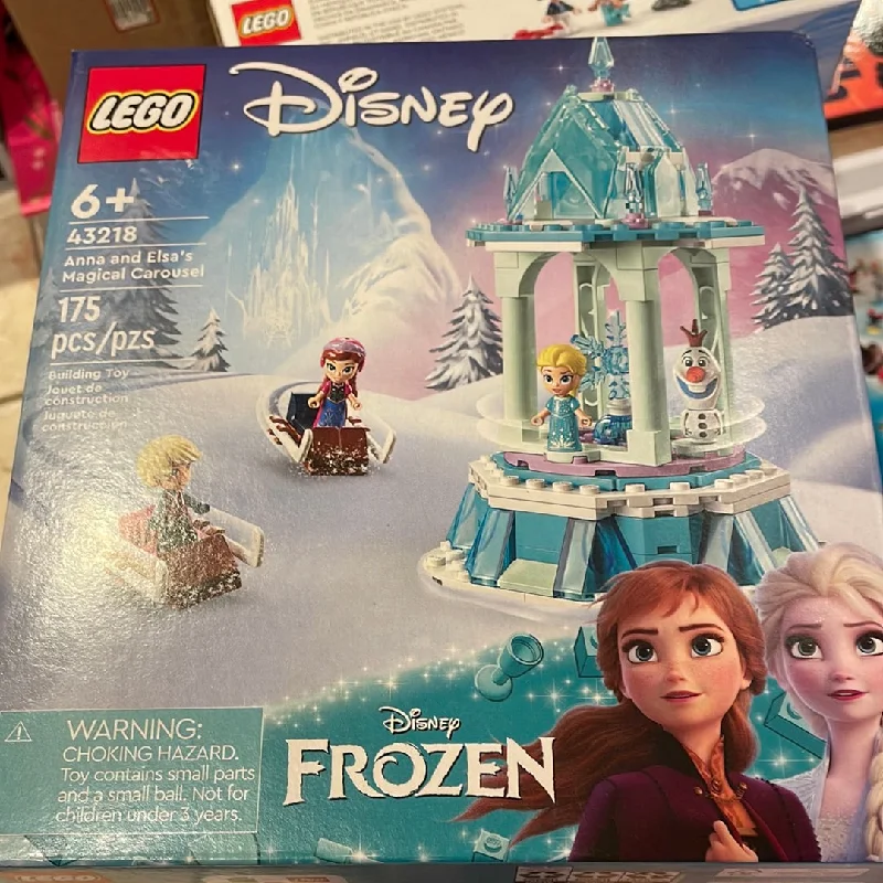 Age-appropriate LEGO toysBrickhouse 43218 Lego Disney Anna and Elsa Magical Carousel