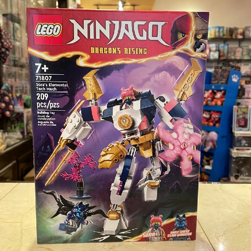 Reflecting diverse hobbies LEGO setsBrickhouse 71807 Lego Sora's Elemental Tech Mech