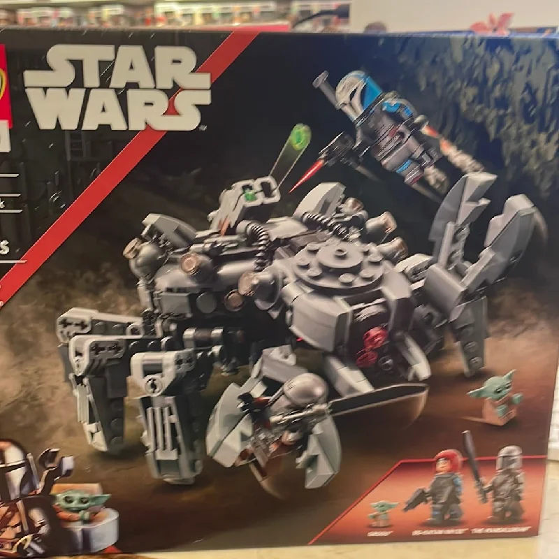 Encouraging resourcefulness LEGOBrickhouse 75361 Star Wars Mandalorian lego Spider Tank
