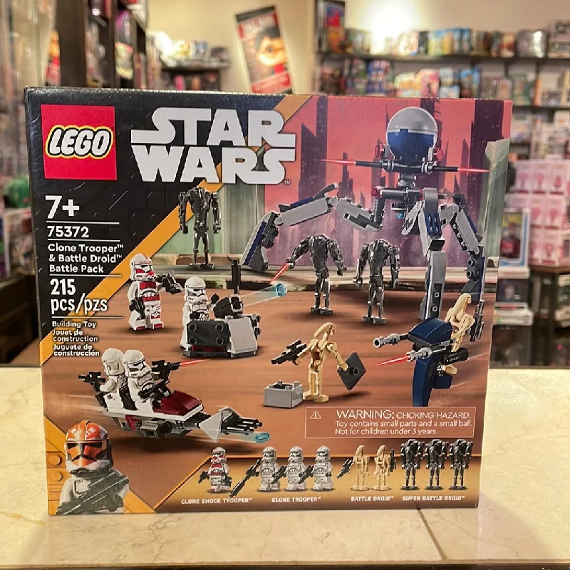 Fun-filled LEGO adventuresBrickhouse 75372 Lego Clone Trooper & Battle Droid Battle Pack