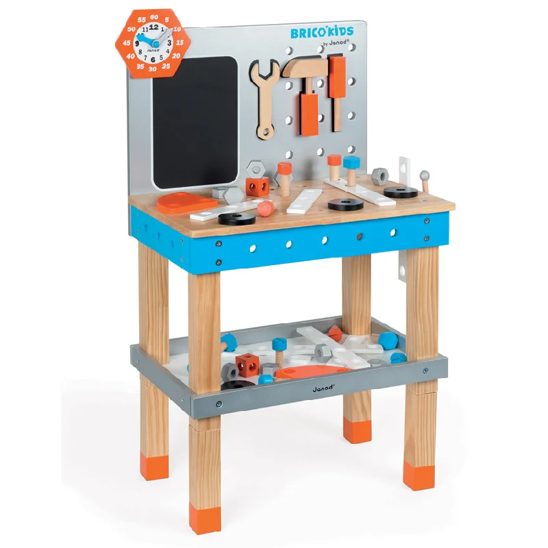 historically accurate and educational wooden toys that teach about cultures                   BricoKids Giant Magnetic Workbench