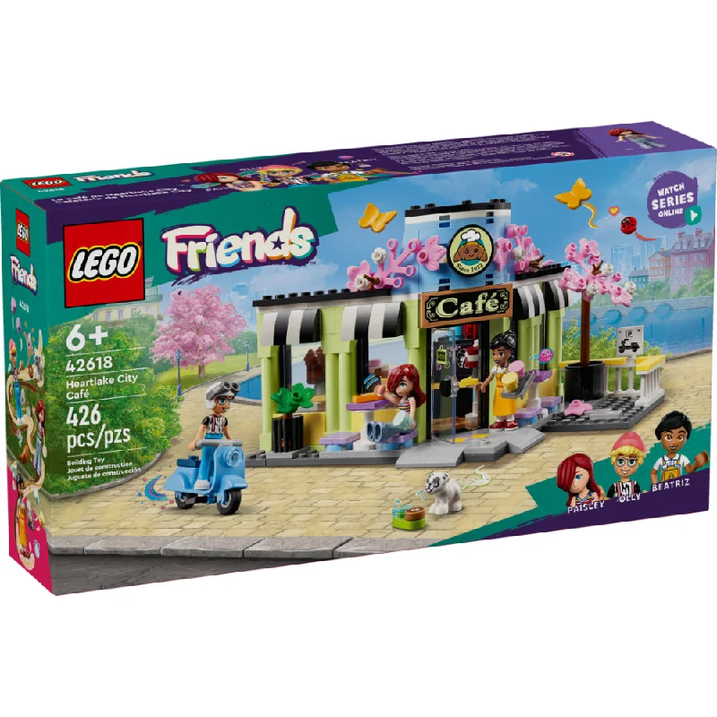 Reflecting popular cultures LEGO themesLEGO®  Friends: Cafetería De Heartlake City
