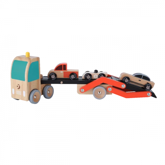 safe and child-appropriate wooden toys for different stages of development Classic World Car Carrier safe and child-appropriate wooden toys for different stages of development Classic World Car Carrier