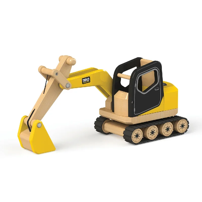 robust and durable wooden toys that withstand the test of time                   Digger