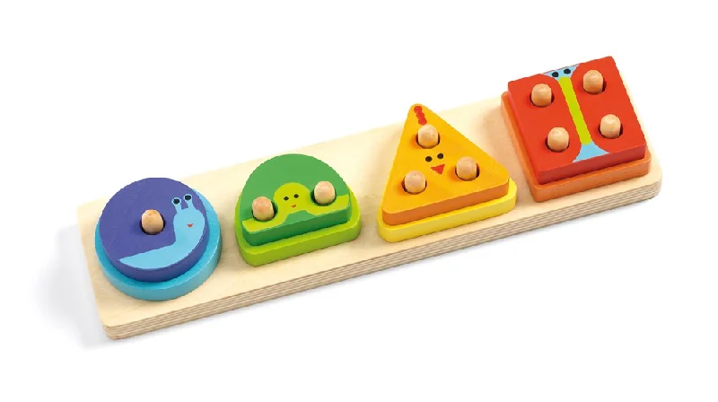 enchanting and whimsical wooden toys that captivate attention                   Djeco 1234 Basic