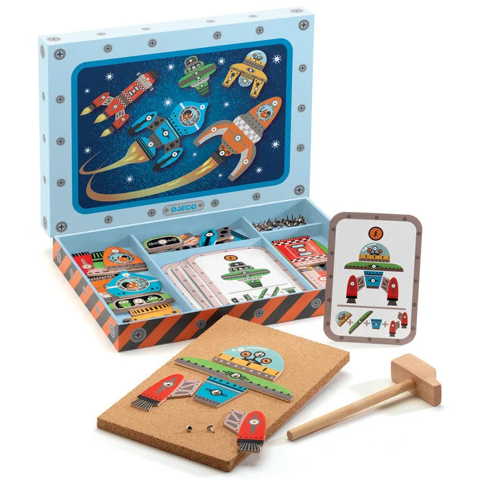 charming wooden toys                   Djeco Tap Tap Space
