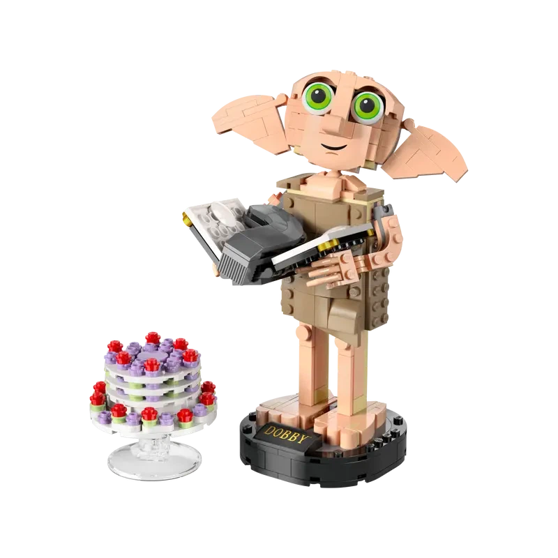 Beautifully crafted LEGO sculpturesDobby the House-Elf