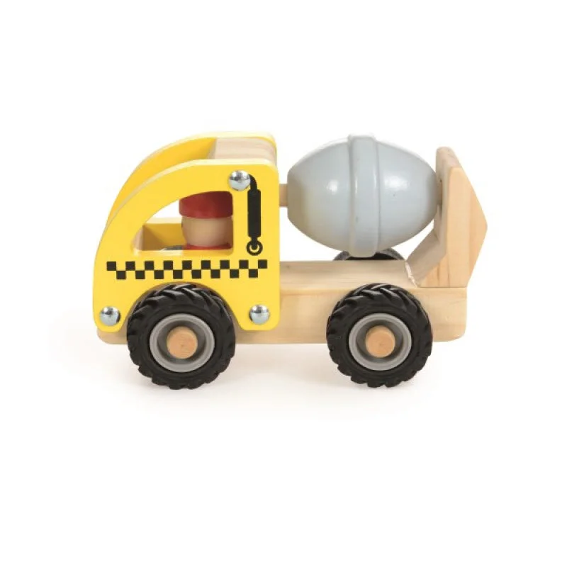 skillfully made wooden toys               Egmont Toys Cement Mixer
