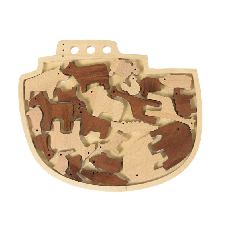 play-value packed wooden toys                   Egmont Toys Noah's Ark