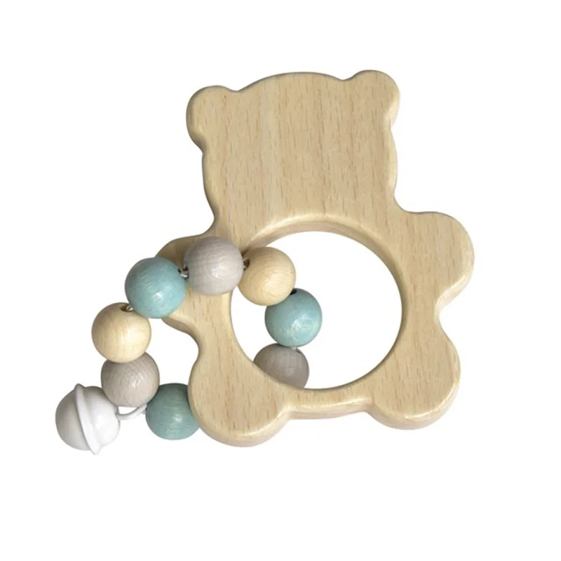 durable wooden toys                  Egmont Toys Rattle Teddy