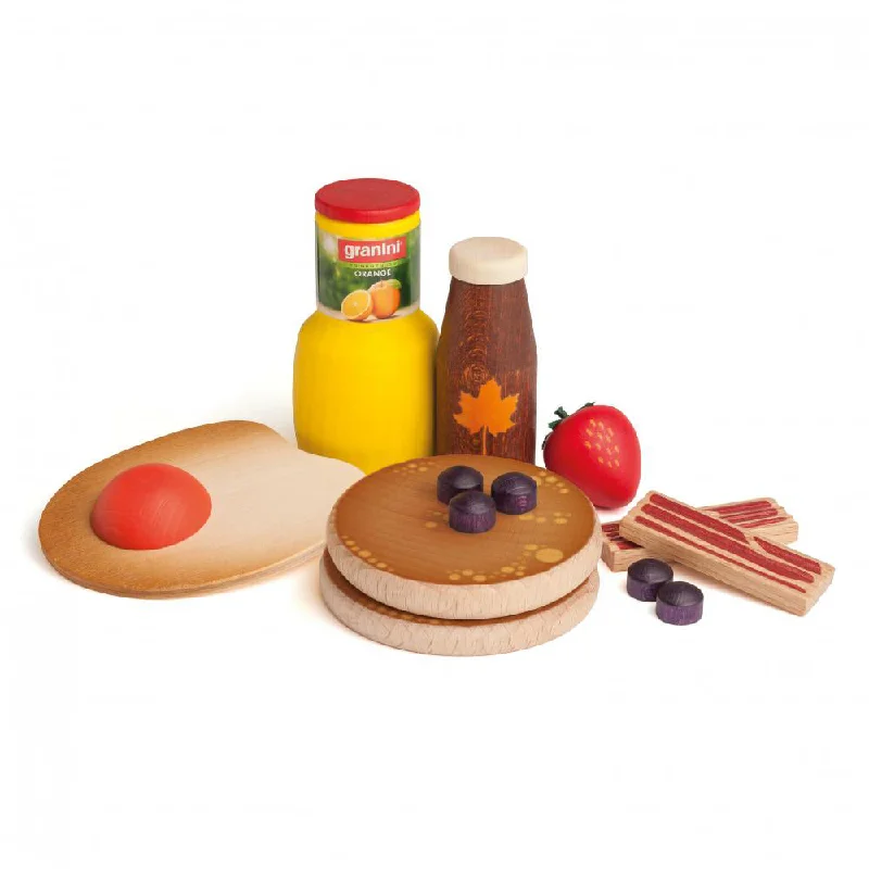 functional wooden toys               Erzi Assortment American Breakfast
