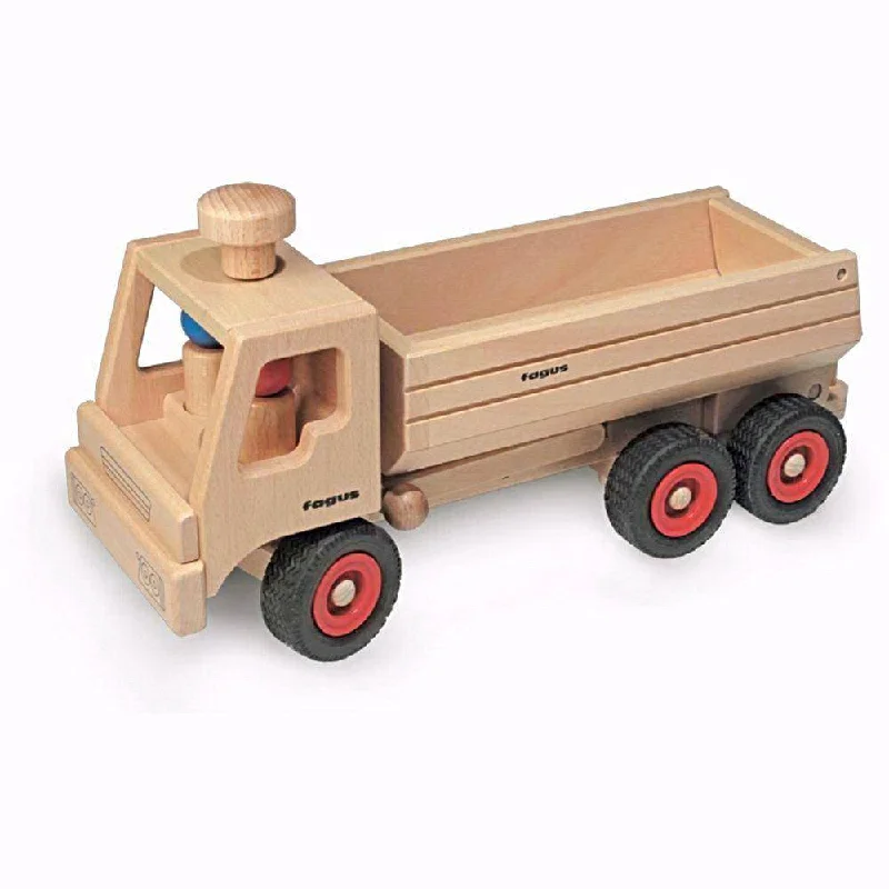 non-toxic wooden toys                   Wooden Toy Tipper Dump Truck