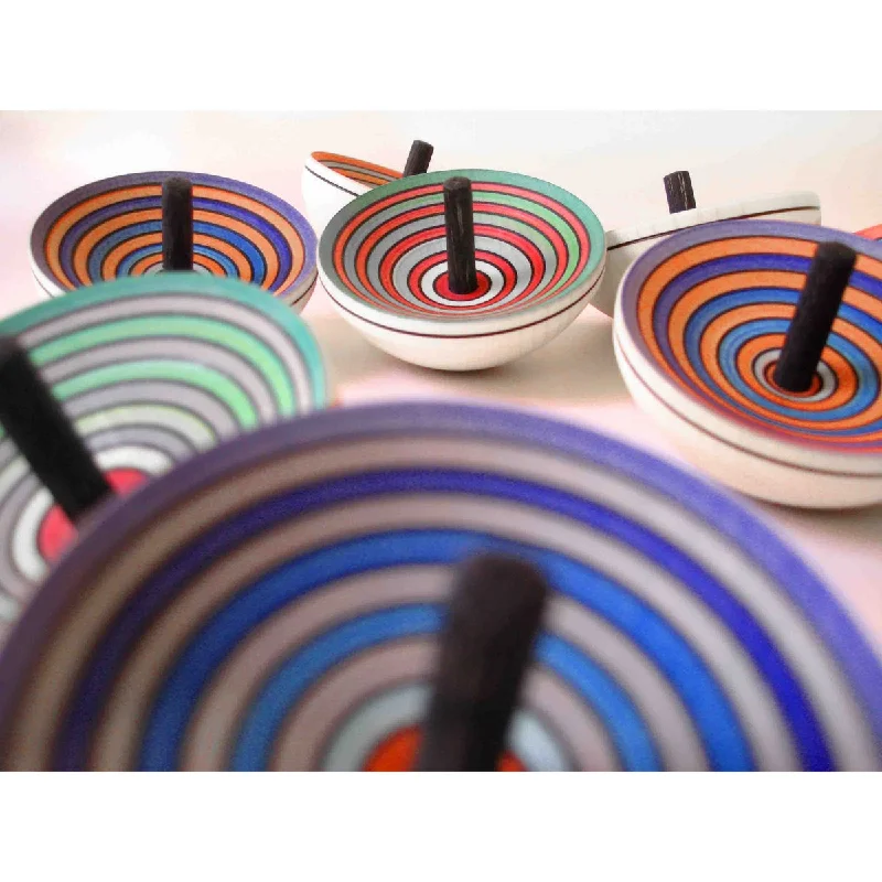 sustainable wooden toys                   fridolette spinning top