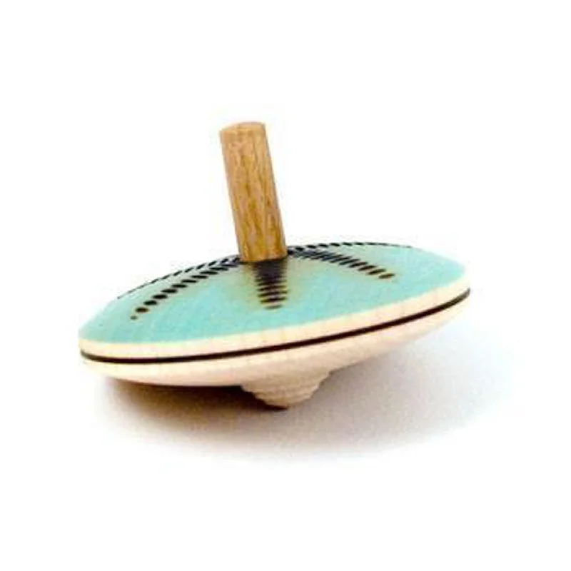 enchanting wooden toys for children                   frutti di mare wooden top