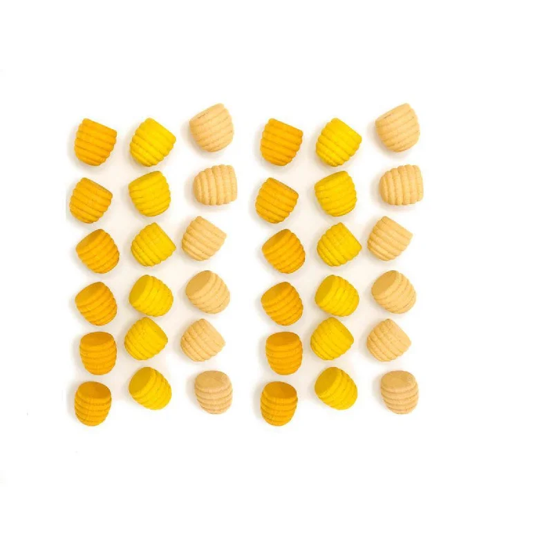 robust and engaging wooden toys for kids                   Grapat mandala honeycombs 36 pcs
