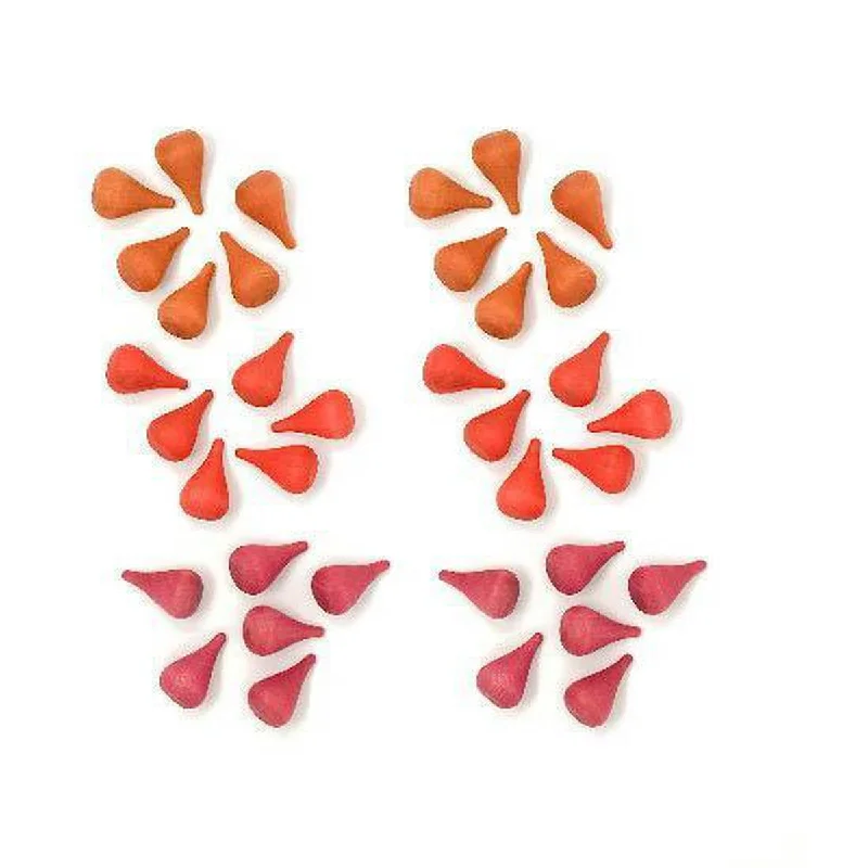 eco-conscious and sustainable wooden toys for children                   Grapat mandala fire 36 pcs