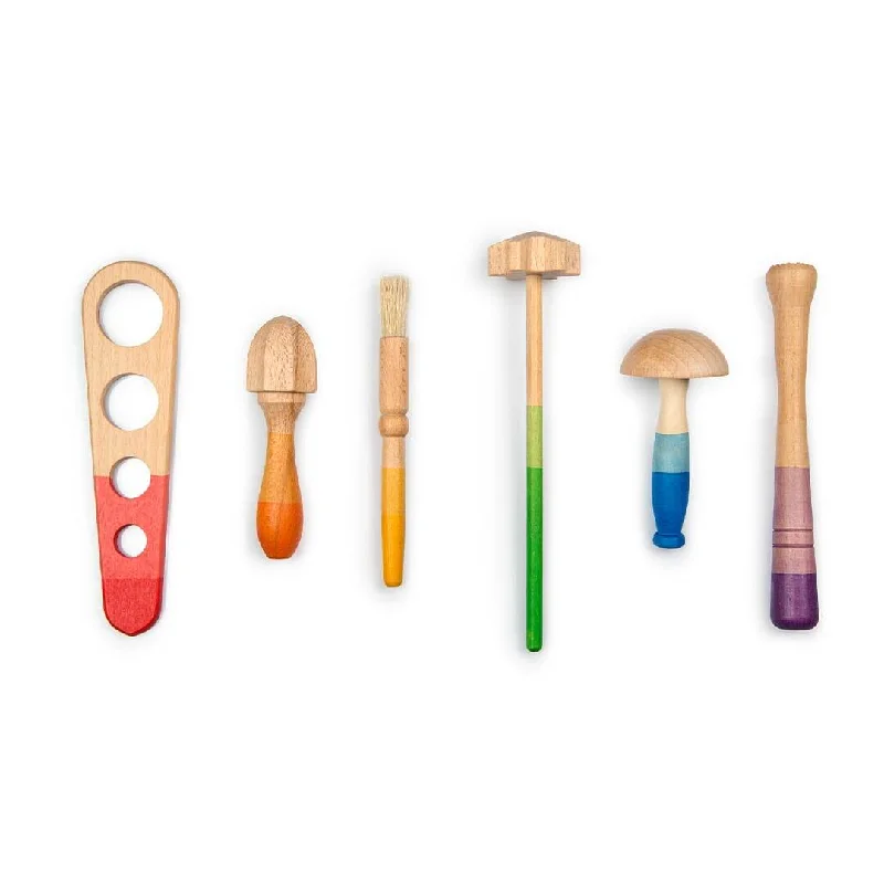 age-appropriate wooden toys                   Wooden Rainbow Tools