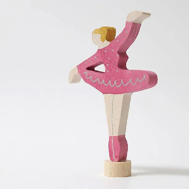 enchanting wooden toys that spark imagination                   Grimm's birthday ring deco ballerina