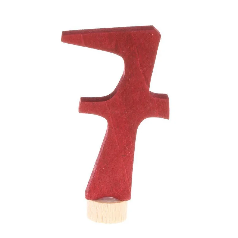 whimsical wooden toys                   Grimm's birthday ring deco number 7