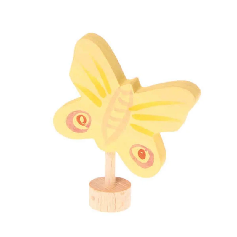 beautifully detailed wooden toys                  Birthday Ring Decoration - Butterfly