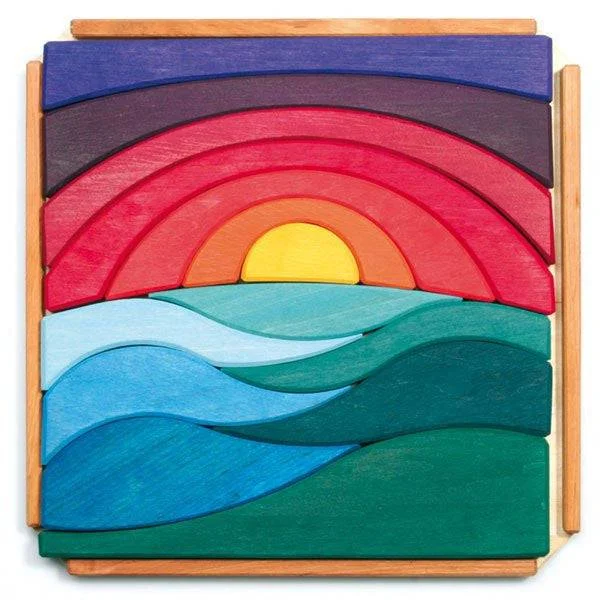 timeless wooden toys                   Landscape Wooden Puzzle