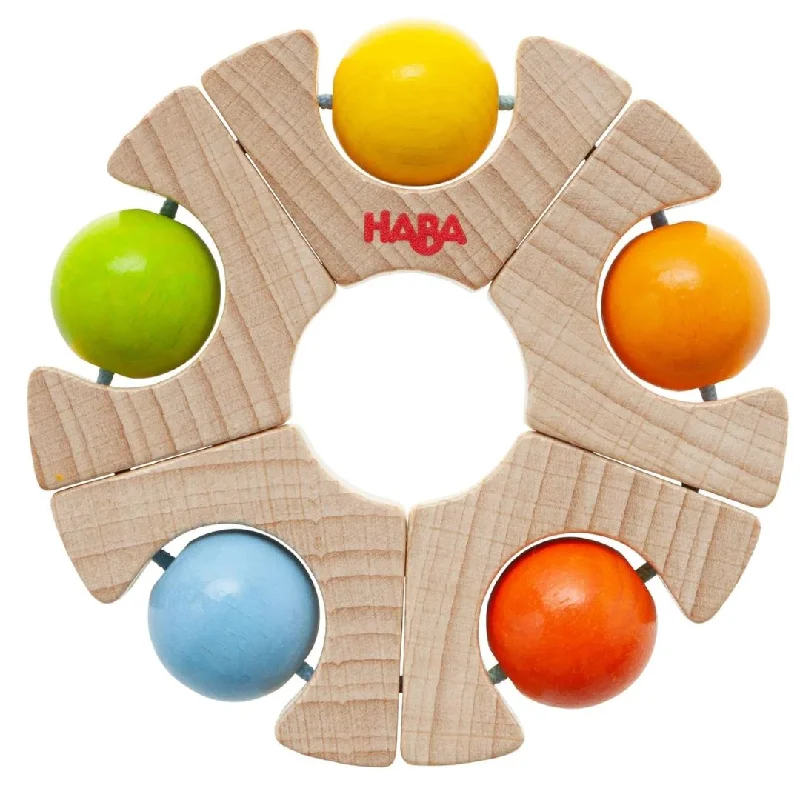 timeless wooden toys                   Rainbow Wheel Grasping Toy