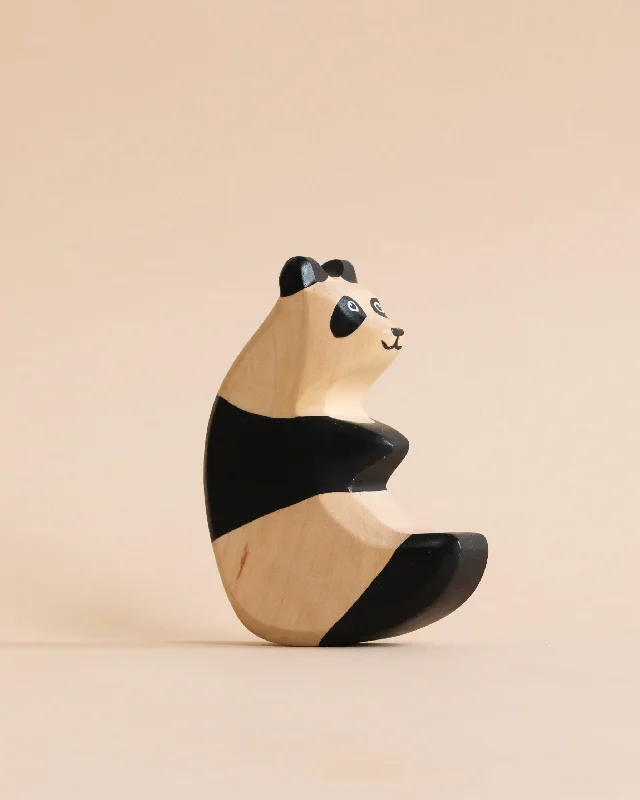 child-safe wooden toys                 Handmade Holzwald Panda