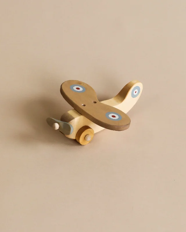 eco-friendly and safe wooden toys                   Handmade Wooden Airplane