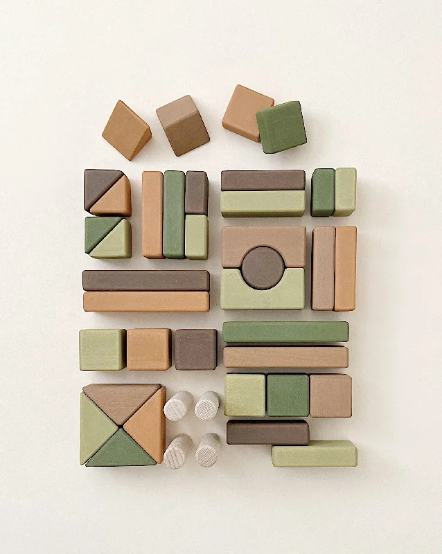 environmentally conscious wooden toys                 Handmade Wooden Building Blocks