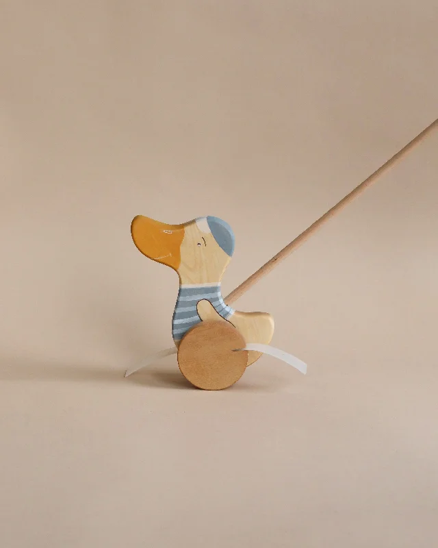 sturdy and reliable wooden toys that provide hours of fun Handmade Wooden Duck Push Toy sturdy and reliable wooden toys that provide hours of fun Handmade Wooden Duck Push Toy