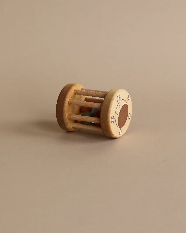 thoughtfully crafted and safe wooden toys                   Handmade Wooden Rattle