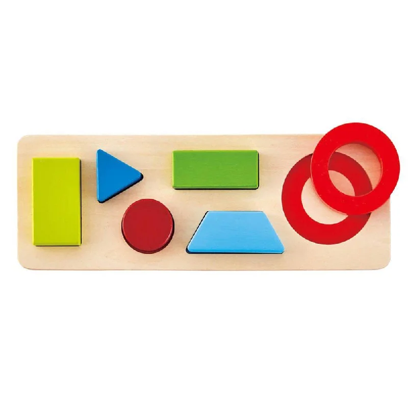 charming wooden toys                   Hape geometry puzzle