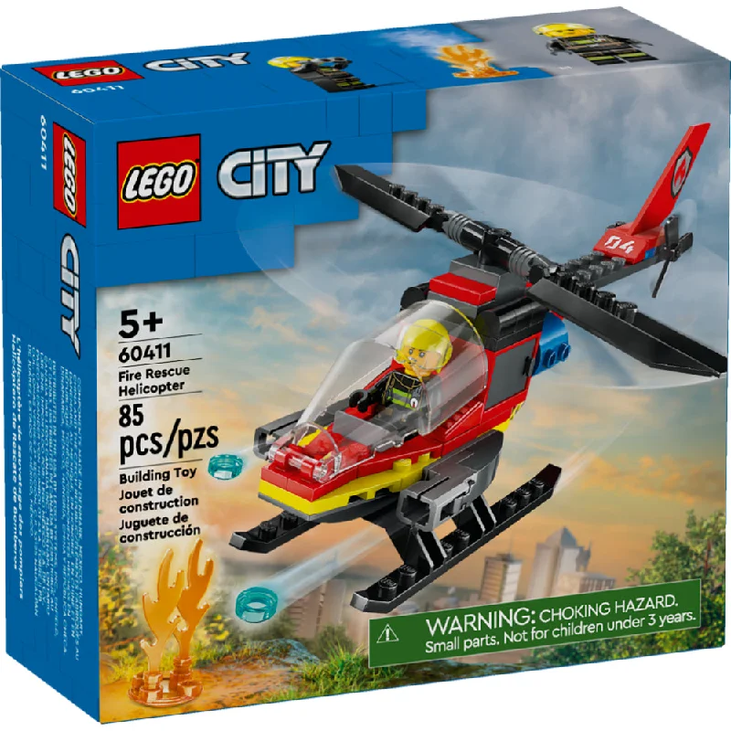 Inspiring problem-solving LEGO challengesLEGO® City: Helicóptero de Rescate de Bomberos