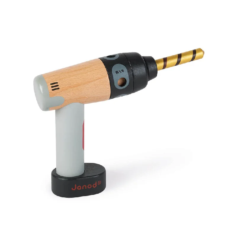 playful wooden toys                  Janod Brico'kids Drill
