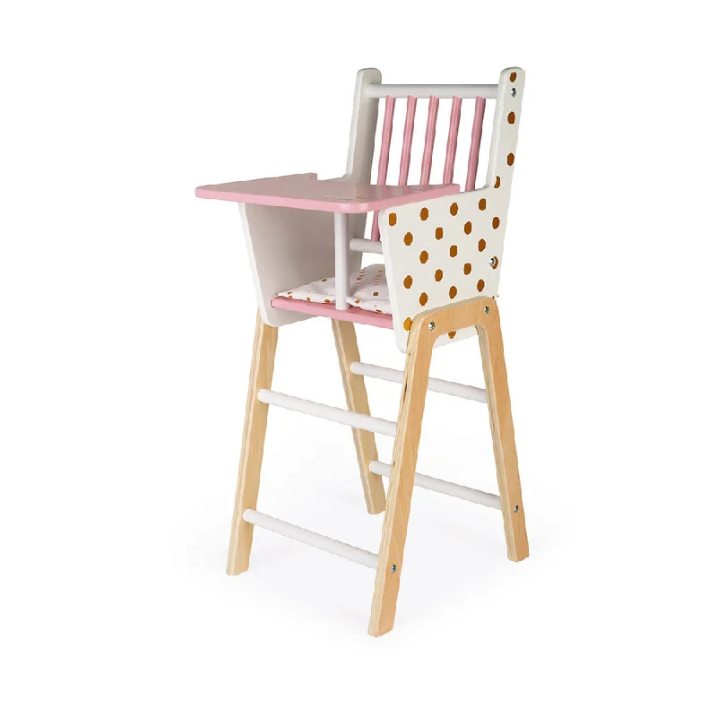 enchanted wooden toys                   Janod Candy Chic High Chair