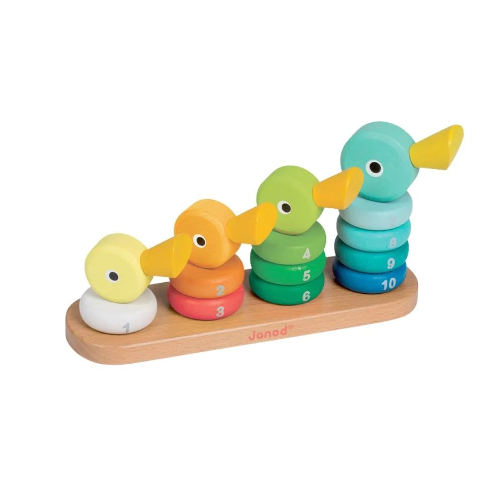 robust and durable wooden toys that withstand the test of time Janod Stacker Duck Family robust and durable wooden toys that withstand the test of time Janod Stacker Duck Family