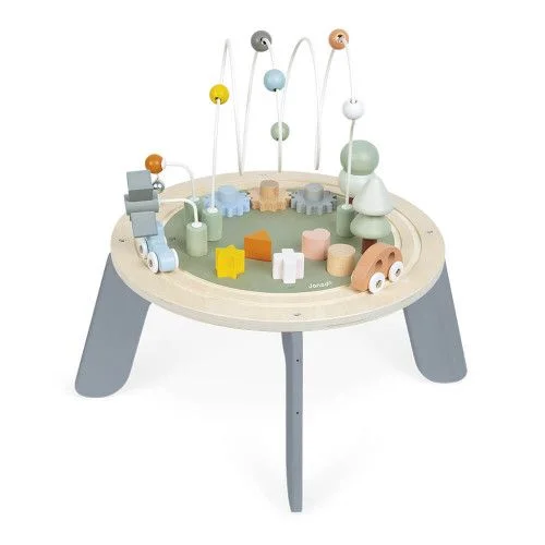 enchanting wooden toys that bring joy and happiness to children                   Janod Sweet Cocoon Activity Table