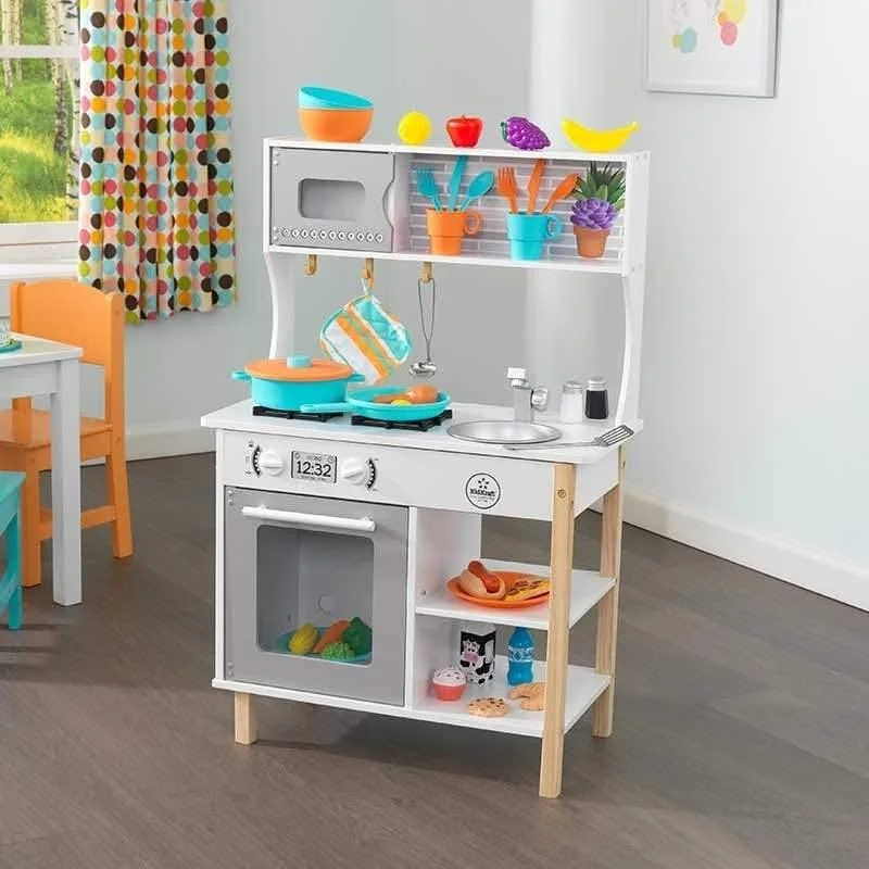 enchanting wooden toys that spark imagination                   KidKraft 53370 All Time Wooden Play Kitchen