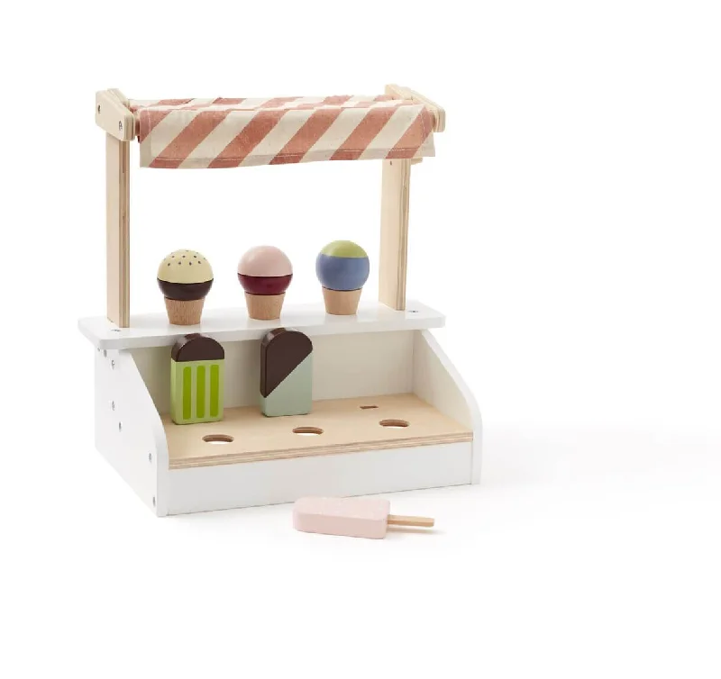 eco-friendly and sustainable wooden toys that promote environmental awareness                   Kids Concept Wooden Ice Cream Stand