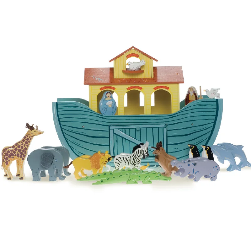 sturdy wooden toys                  Le Toy Van Noah's Great Ark Set