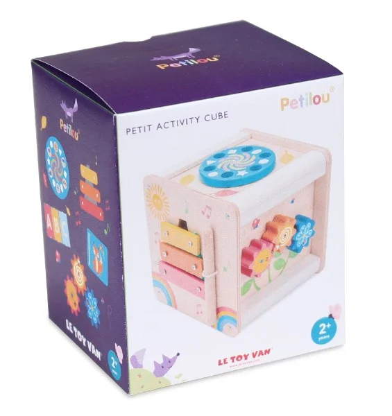 thoughtfully crafted and safe wooden toys                   Le Toy Van Petit Activity Cube